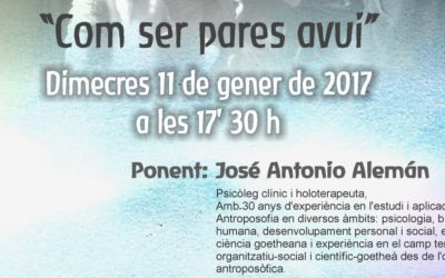 Xerrada: Cóm ser pares avui? (Dimecres 11 de Gener a les 17:30)