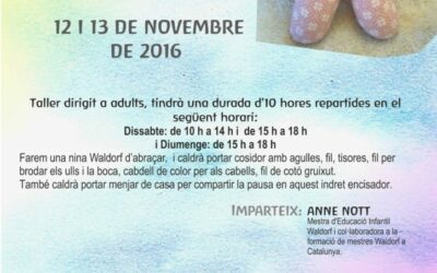 Taller de Nines d’Abraçar : 13 i 16 de Novembre 2016