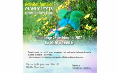 Artesania en familia a Krisol, Diumenge 26 de Març 2017