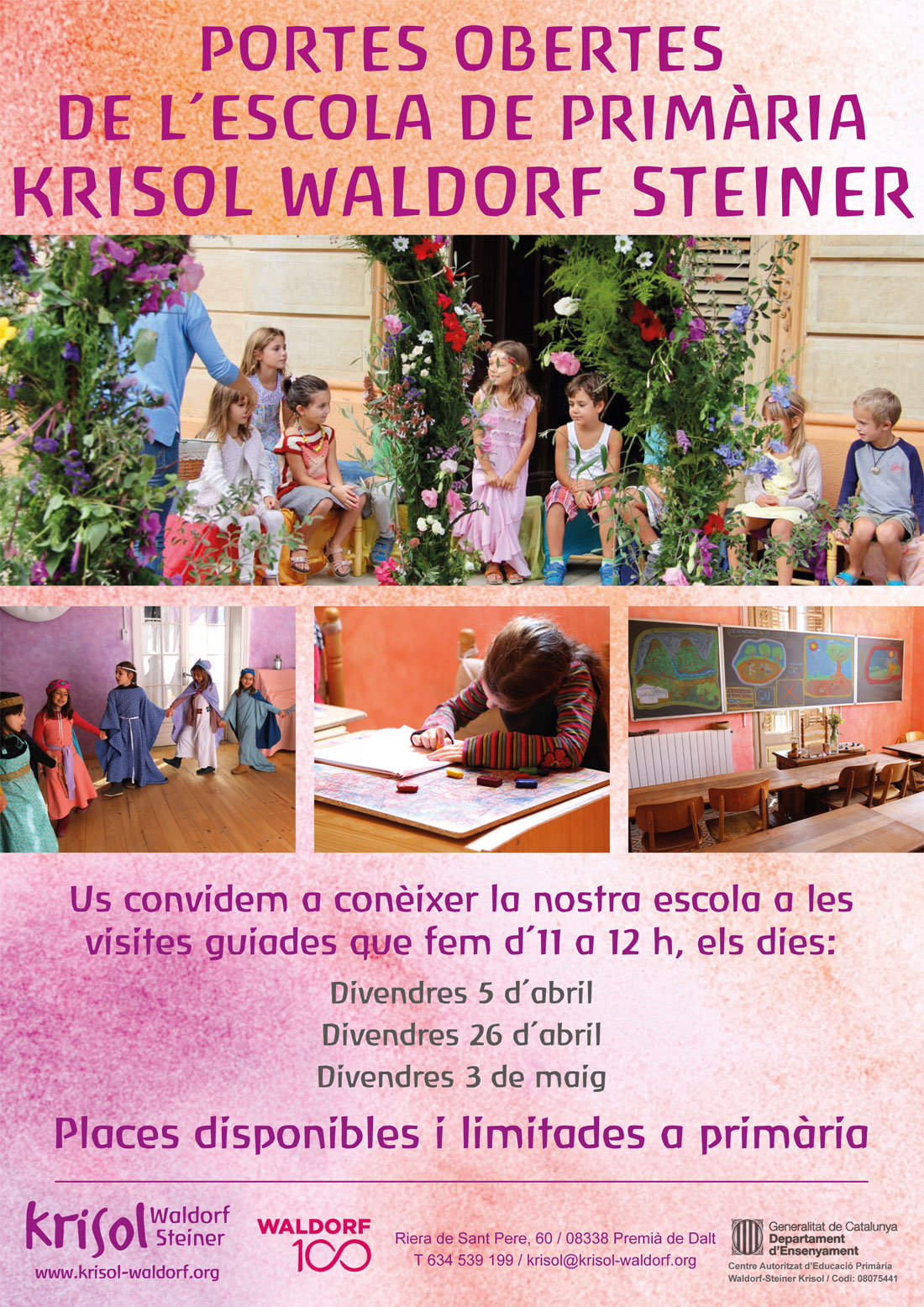 Portes obertes de l´escola de primària Krisol Wardorf Steiner 