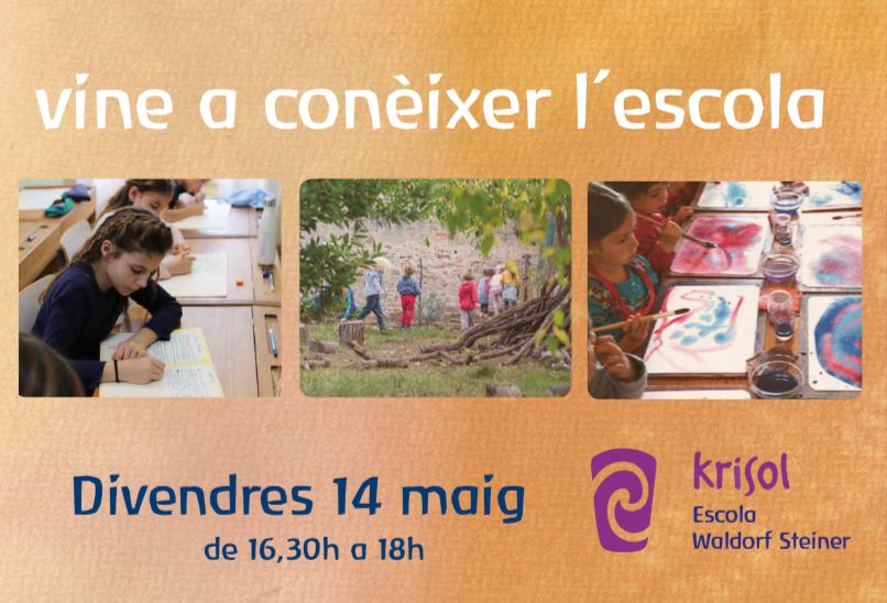 Portes Obertes 14 Maig - Krisol Waldorf Steiner