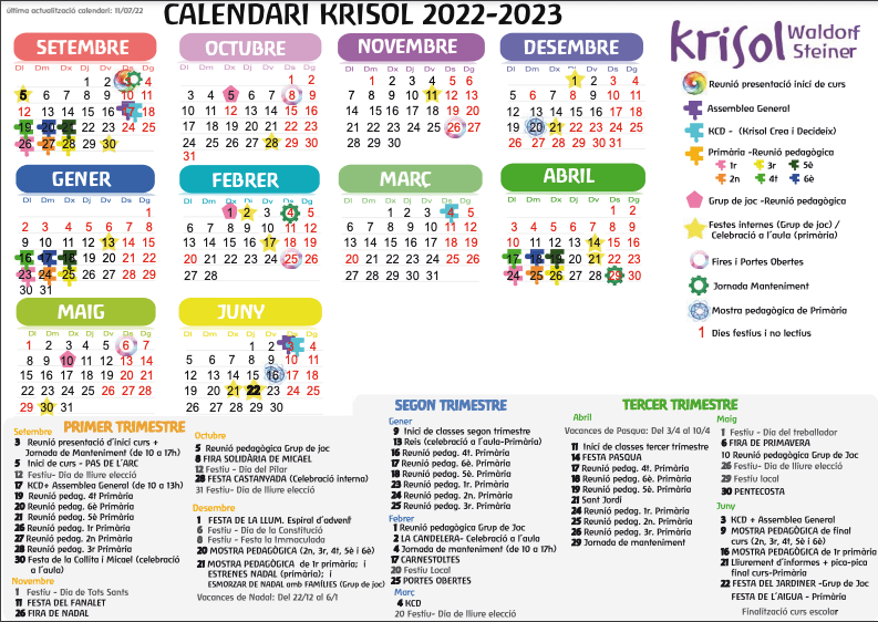 Calendari Escolar