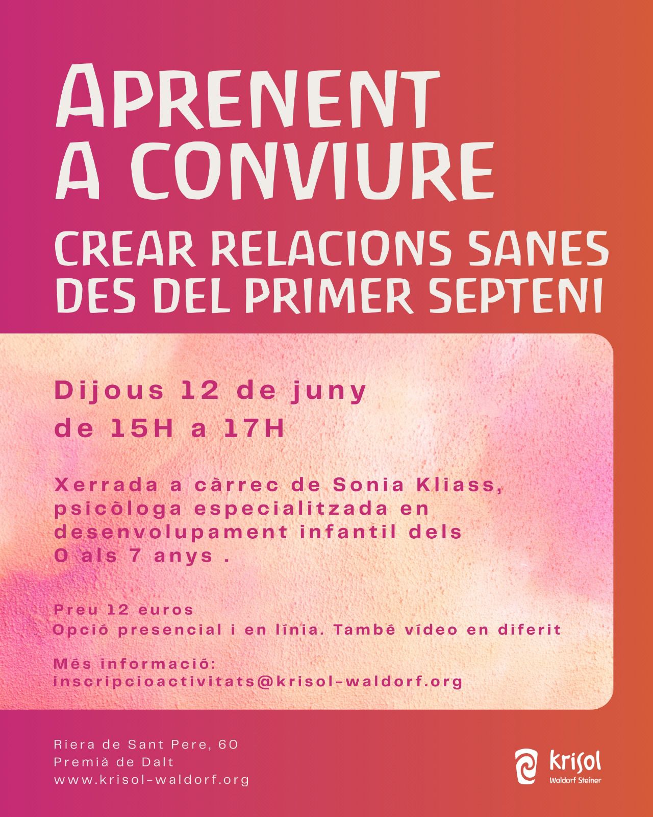 Taller: Aprendiendo a convivir